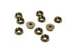 Billet Machined M3 Size Color Concave Alloy Washer Kit 10pcs