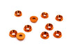 Billet Machined M3 Size Color Concave Alloy Washer Kit 10pcs