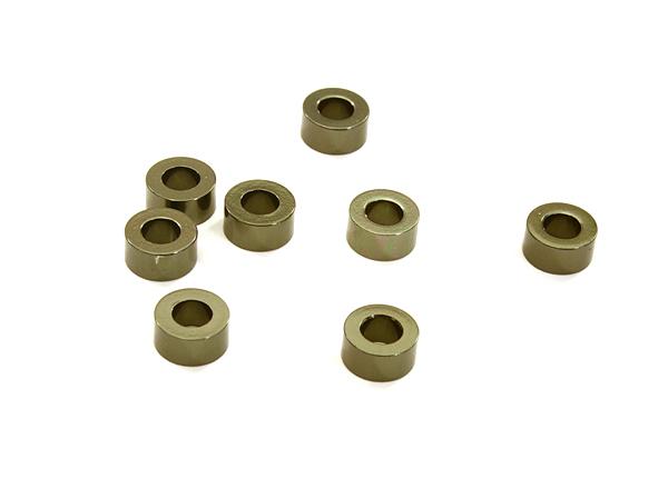 Billet Machined 8pcs Aluminum M3x6 Washer Spacer (Thick=3mm)
