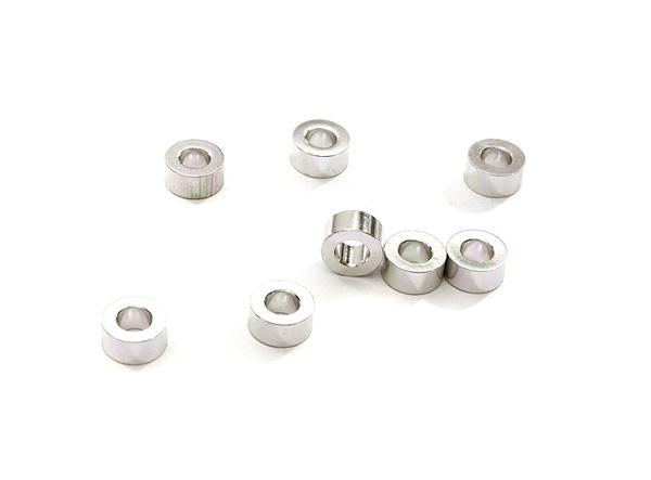 Billet Machined 8pcs Aluminum M3x6 Washer Spacer (Thick=3mm)