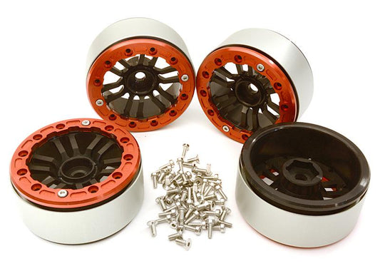 Billet Machined 1.9 Size 12 Spoke Wheels for Traxxas TRX-4 Scale & Trail Crawler