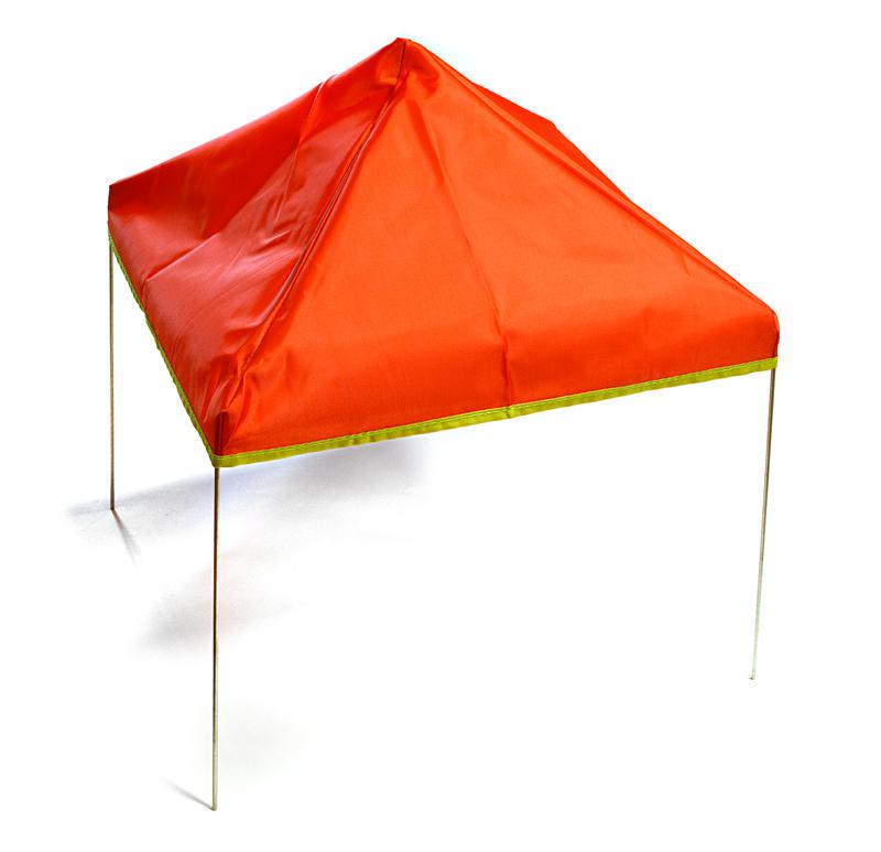 Realistic Pop Up 15x15 Inch Canopy Tent for 1/10 Scale Crawler Truck