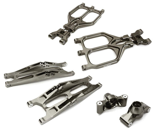 Billet Machined Rear Suspension Set for 1/10 T-Maxx/E-Maxx 3903/5/8, 4907/8