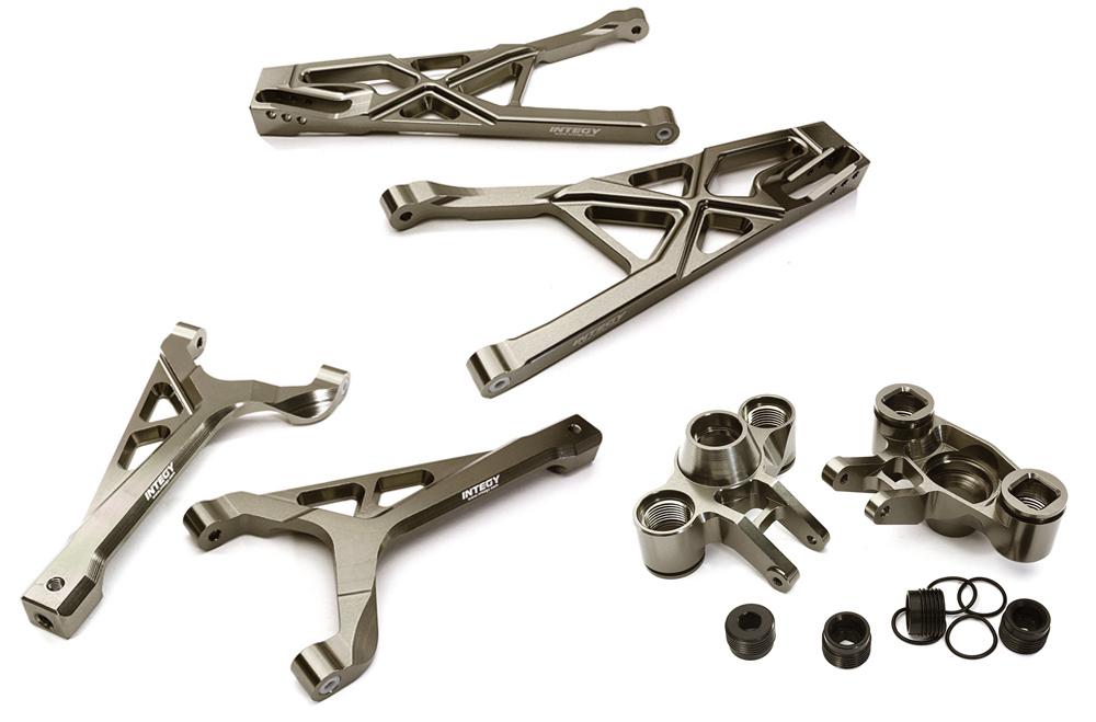 Billet Machined Front Suspension Set for Traxxas 1/10 Scale Summit 4WD