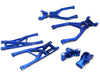 Blue Billet Machined Rear Suspension Upgrade for Traxxas 1/10 Scale Summit 4WD