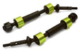 HD Steel Rear Universal Drive Shaft (2) for Traxxas 1/10 Slash 2WD & Nitro Slash