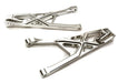 Billet Machined Front Lower Suspension Arms for Traxxas 1/10 Scale Summit 4WD