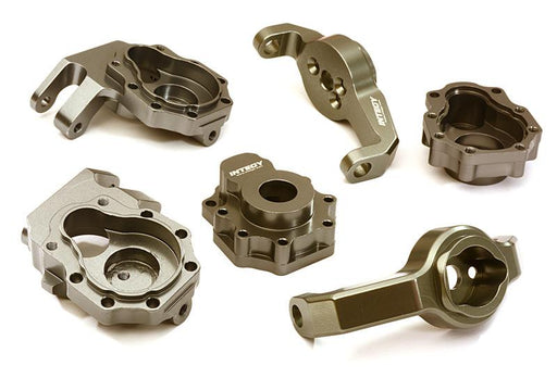 Machined Alloy Front Portal Housings & Uprights for Traxxas 1/10 TRX-4