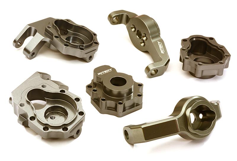 Machined Alloy Front Portal Housings & Uprights for Traxxas 1/10 TRX-4