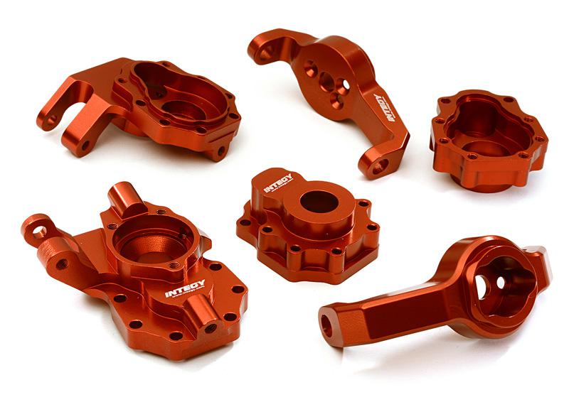 Machined Alloy Front Portal Housings & Uprights for Traxxas 1/10 TRX-4