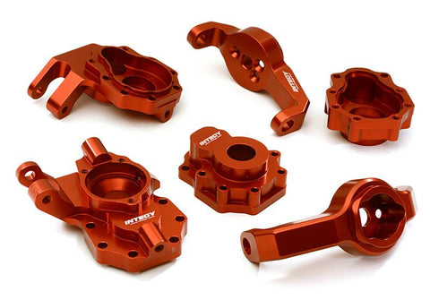 Machined Alloy Front Portal Housings & Uprights for Traxxas 1/10 TRX-4