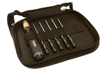QuickPit 6 Piece Set, Phillips+Allen Tip w/ 1/4 Inch Adapter (1.5, 2, 2.5 & 3mm)