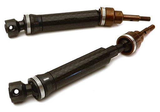 Dual Joint Telescopic Front Drive Shafts for TRX 1/10 Stampede 4X4 & Slash 4X4