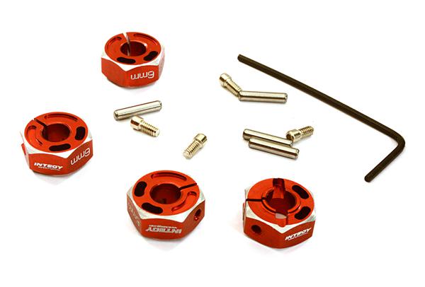 12mm Hex Wheel (4) Hub 6mm Thick for Traxxas 1/10, Axial, Tamiya, TC & Drift