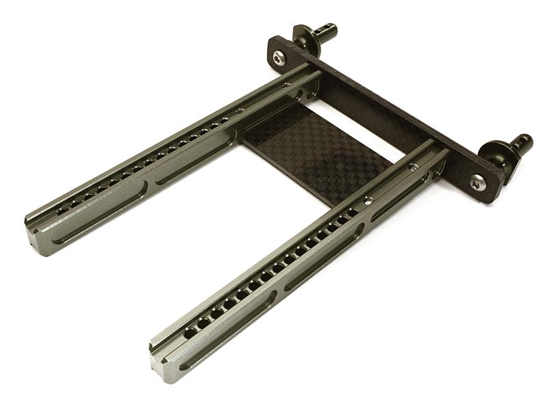 Adjustable Rear Body Mount & Post Set for Traxxas TRX-4 Scale & Trail Crawler