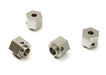 Alloy Machined 12mm Hex Wheel (4) Hub 9mm Thick for Traxxas TRX-4 Scale Crawler