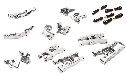 Silver Billet Machined Suspension Conversion Upgrade for Traxxas 1/10 4-Tec 2.0