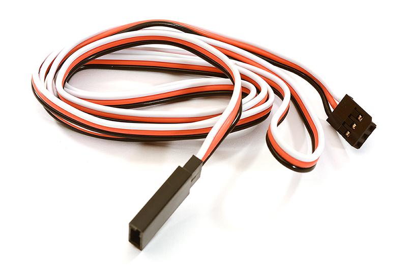 RX-Futaba Type Extension 1000mm 22AWG Servo Wire