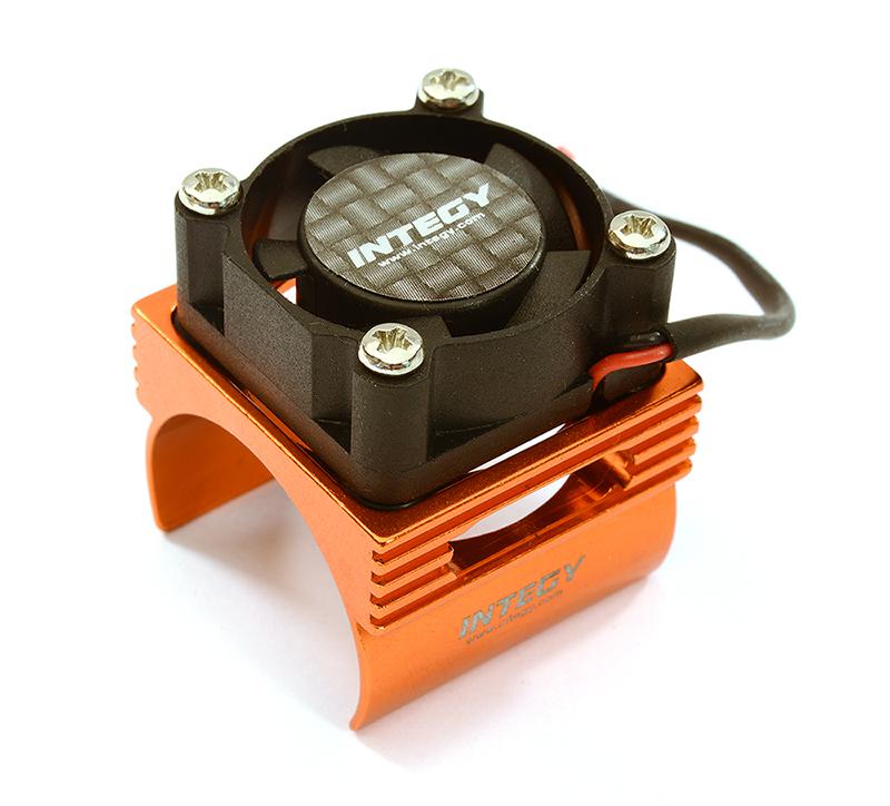 Brushless Motor Heatsink+Cooling Fan 17,000rpm for 1/16 E-Revo VXL & Slash VXL