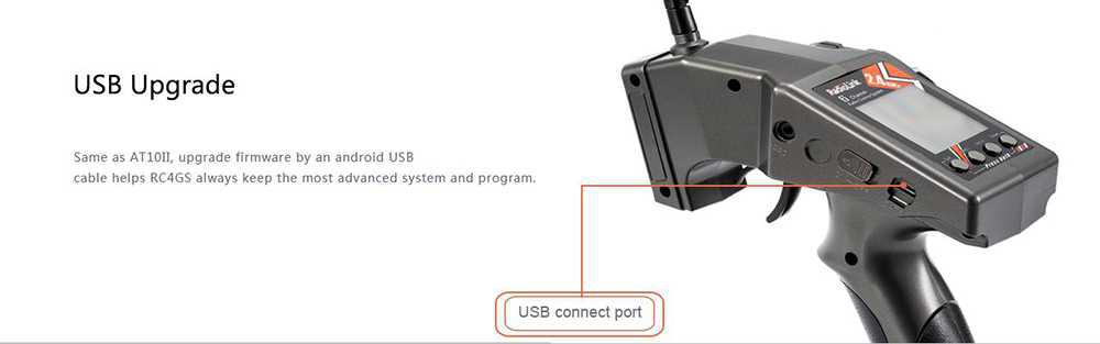 Radiolink RC6GSV2 2.4G 6CH Car Controller Transmitter+R6FGV4 Gyro Receiver