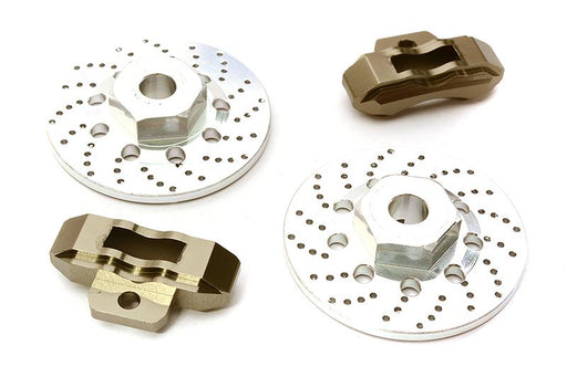Realistic Alloy Rear Brake Disc (2) for Traxxas 1/10 4-Tec 2.0