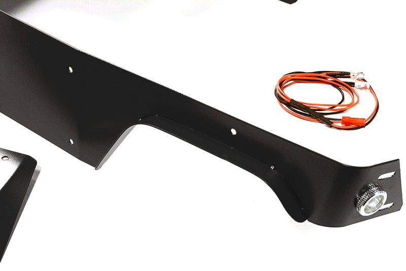 Black Aluminum Alloy Body Panel Upgrade Kit for Axial 1/10 Wraith 2.2 Rock Racer | Ridgecrest