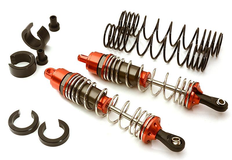 Machined 90mm Front Alloy Shocks for Traxxas 1/10 Stampede, Rustler & Slash