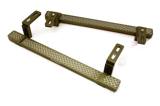 Alloy Machined Side Step Plate Set for Traxxas TRX-4 Defender & Sport