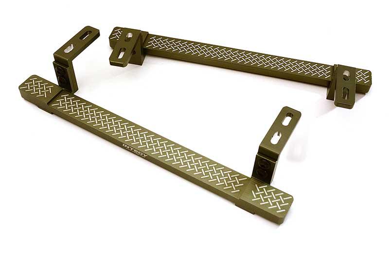 Alloy Machined Side Step Plate Set for Traxxas TRX-4 Defender & Sport