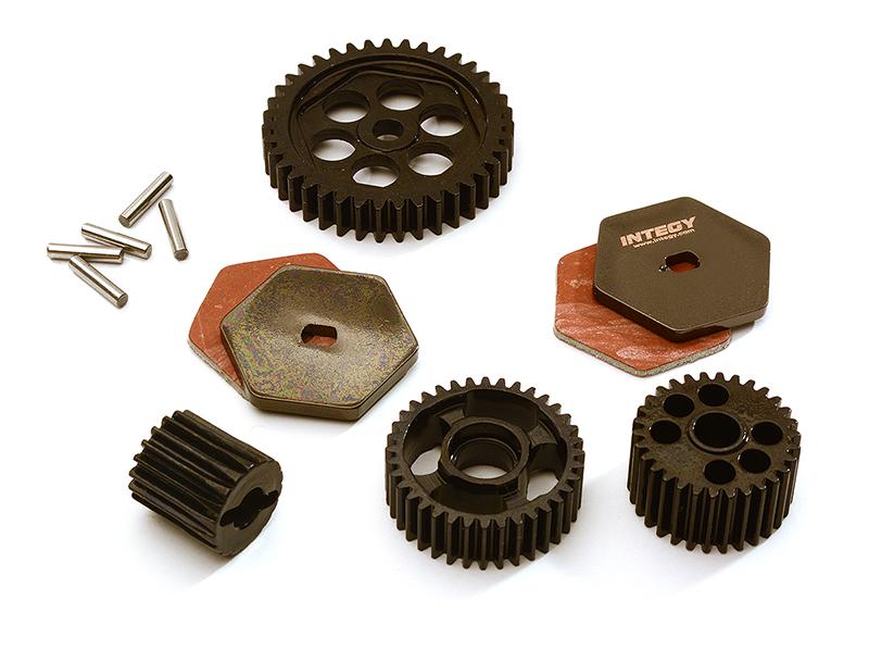 Alloy Machined High Performance Transmission Gear Upgrade Set for Traxxas TRX-4