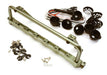 Realistic Roof Top 6 LED Light Bar Cage 171x41mm for 1/10 Scale Crawler