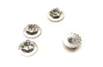 Realistic M4 Size Machined 4mm Serrated Wheel Nuts Flanged for Most 1/10 Scale