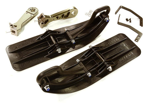 Front Sled Ski Attachment Set for Traxxas X-Maxx (for RWD Operation)