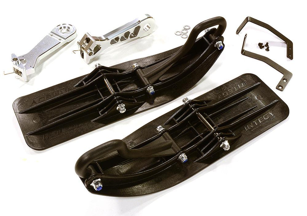 Front Sled Ski Attachment Set for Traxxas X-Maxx (for RWD Operation)