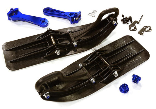 Front Sled Ski Attachment Set for Axial 1/8 Yeti XL (for RWD Operation)