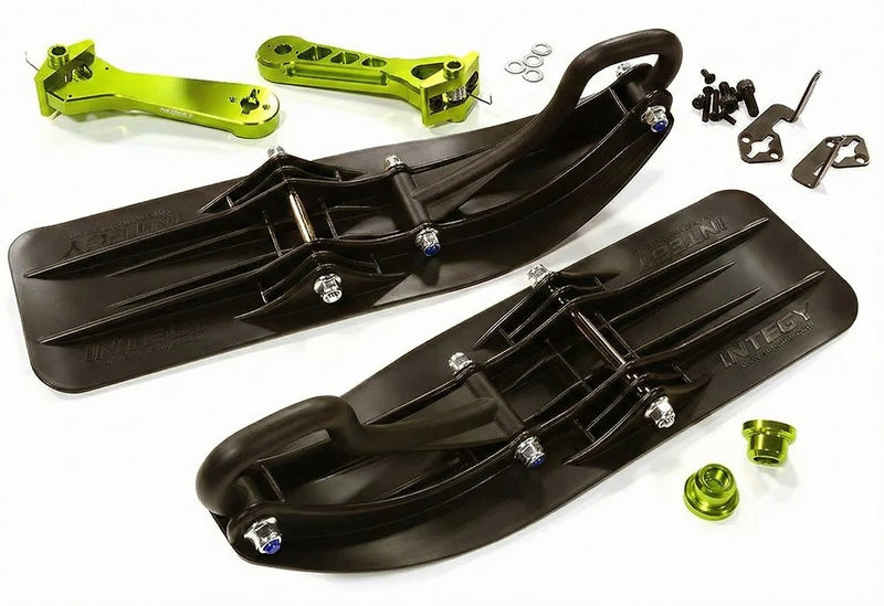 Front Sled Ski Attachment Set for Axial 1/8 Yeti XL (for RWD Operation)
