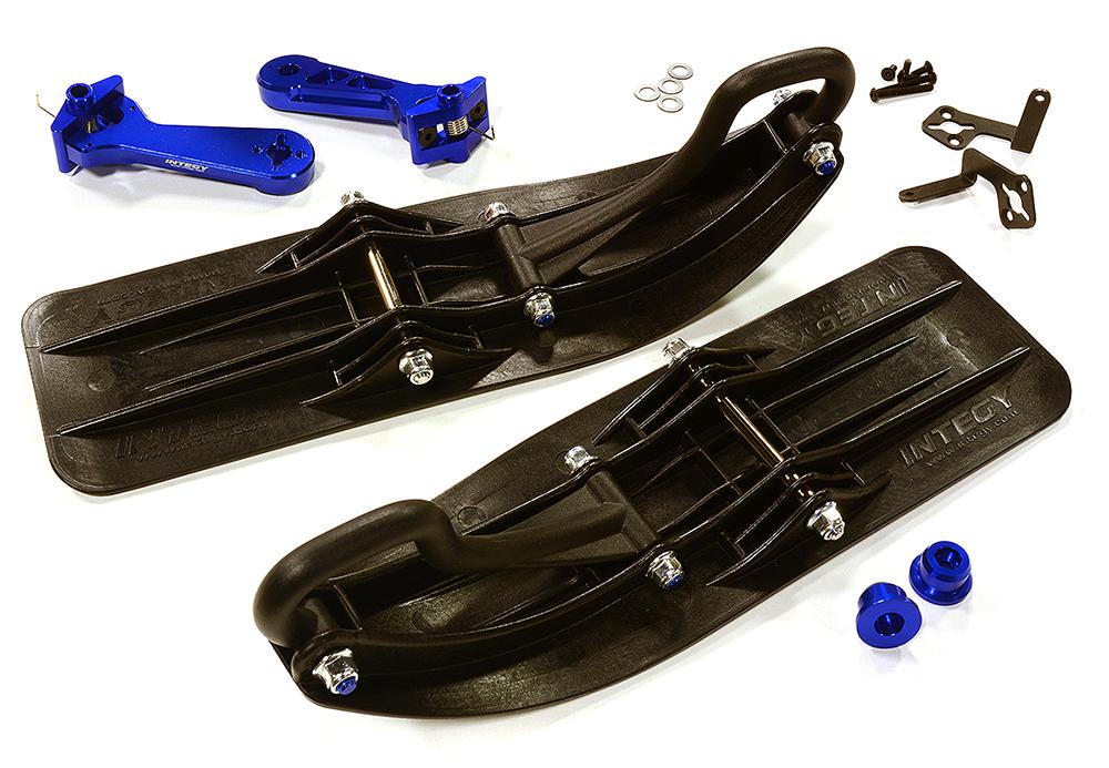 Front Sled Ski Attachment Set for Traxxas 1/10 E-Revo 2.0 (for RWD Operation)