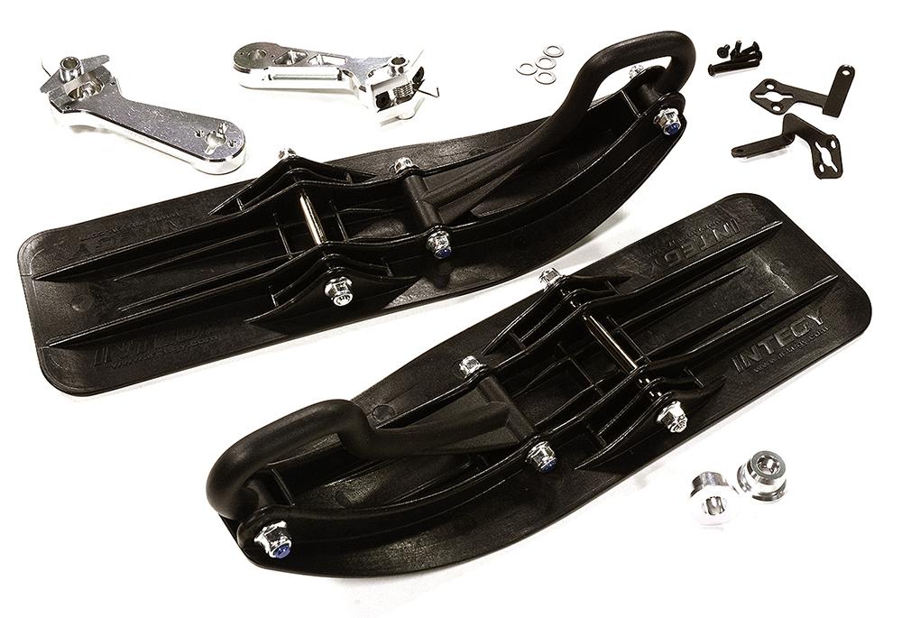 Front Sled Ski Attachment Set for Traxxas 1/10 E-Revo 2.0 (for RWD Operation)