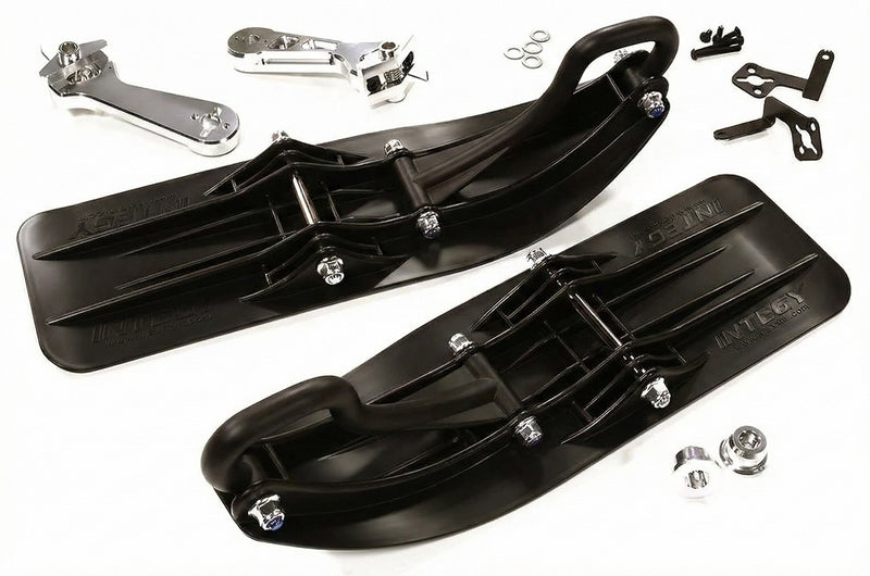 Front Sled Ski Attachment Set for Traxxas 1/10 E-Revo 2.0 (for RWD Operation)