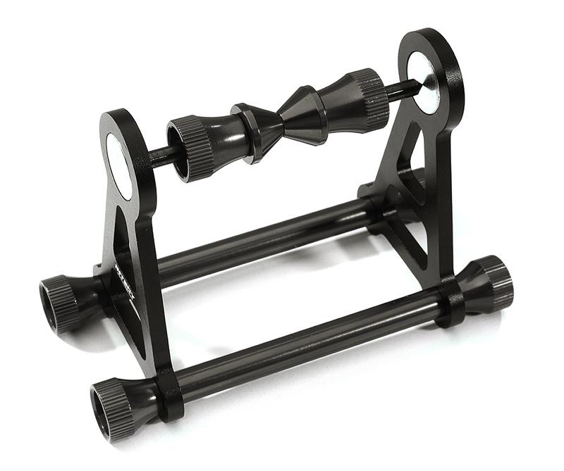 Magnetic Type Tire Balancer for RC (4mm Shaft Size, Tire 100mm O.D. Max)