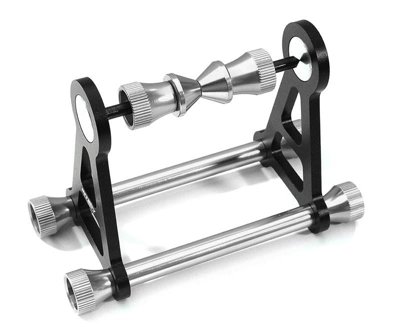 Magnetic Type Tire Balancer for RC (4mm Shaft Size, Tire 100mm O.D. Max)