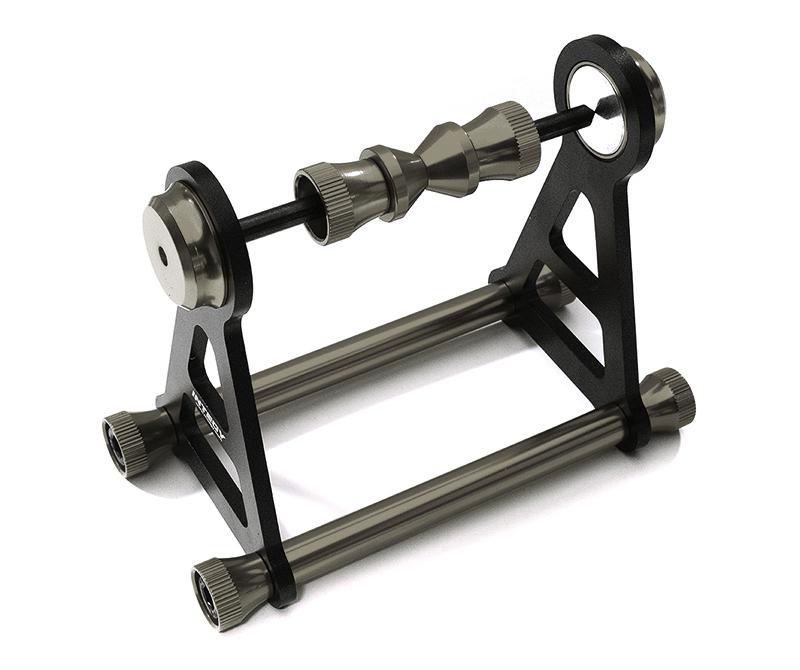 Magnetic Type Tire Balancer for RC (5mm Shaft Size, Tire 148mm O.D. Max)