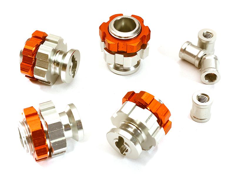 Billet Machined 17mm Wheel Adapters (4) for Traxxas 1/10 Stampede 4X4