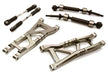 Billet Extended Rear Suspension Kit+Drive Shafts for Traxxas 1/10 Slash 2WD