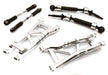 Billet Extended Rear Suspension Kit+Drive Shafts for Traxxas 1/10 Slash 2WD