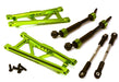 Billet Extended Rear Suspension Kit+Drive Shafts for Traxxas 1/10 Stampede 2WD