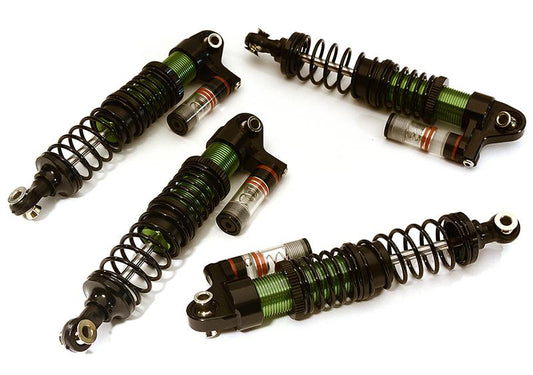 Adjustable Rebound Piggyback Shock (4) for Traxxas TRX-4 Scale & Trail Crawler