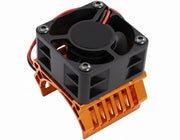 36mm Motor Heatsink+40x40mm Cooling Fan 16k rpm for Most 1/10 On-Road & Off-Road