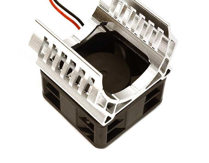 36mm Motor Heatsink+40x40mm Cooling Fan 16k rpm for Most 1/10 On-Road & Off-Road