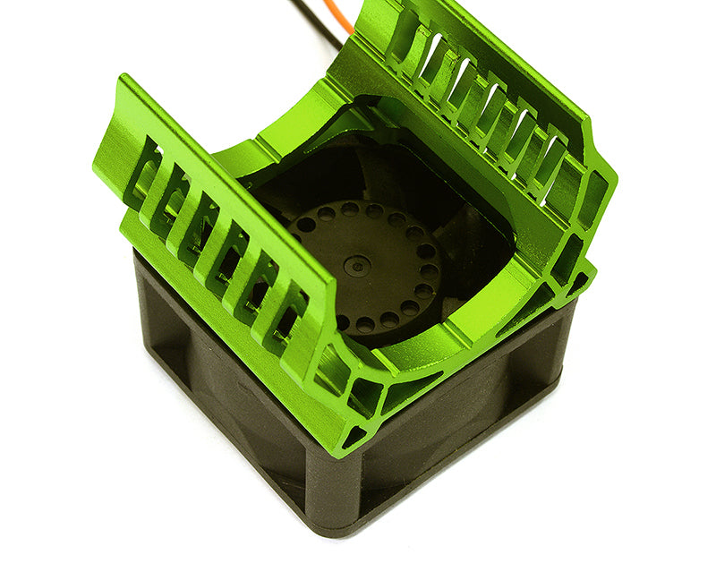 36mm Motor Heatsink+40x40mm Cooling Fan 17k rpm for Most 1/10 On-Road & Off-Road